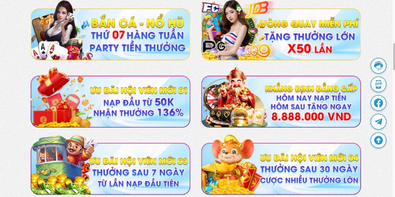 Khuyến Mãi KUWiN Sảnh bắn cá nổ hũ cực kỳ cuốn hút