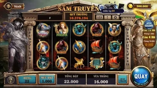Nổ Hũ Sấm Truyền - Quay Thưởng Cực Mượt, Nhận Thưởng Cực Đã Nổ hũ Sấm Truyền sở hữu nhiều ký hiệu tạo cơ hội ăn thưởng khủng