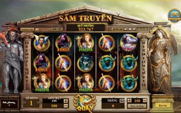 Nổ Hũ Sấm Truyền - Quay Thưởng Cực Mượt, Nhận Thưởng Cực Đã Thông tin tổng quan về trò chơi nổ hũ Sấm Truyền